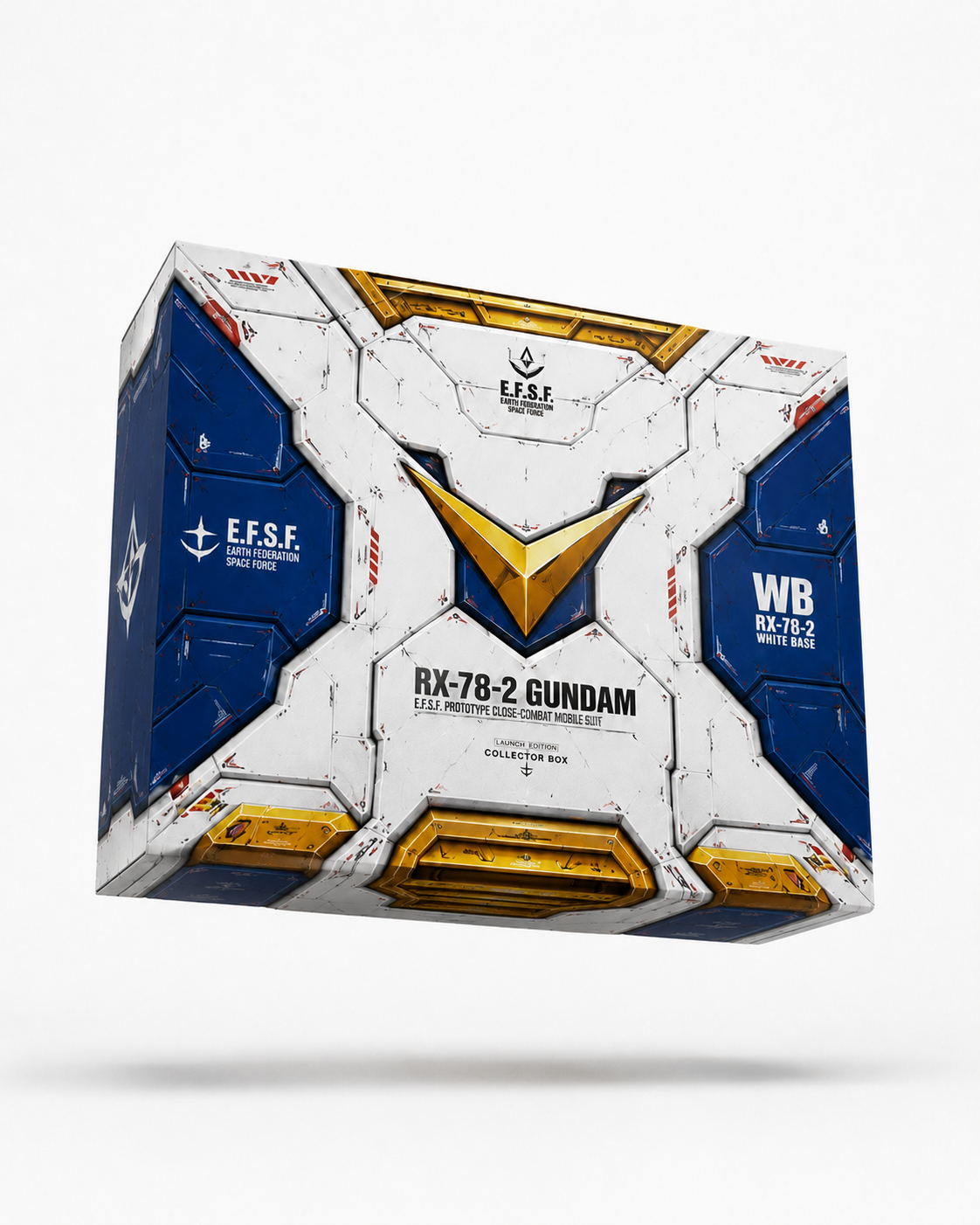 Design visualization: RX-78-2 collector box