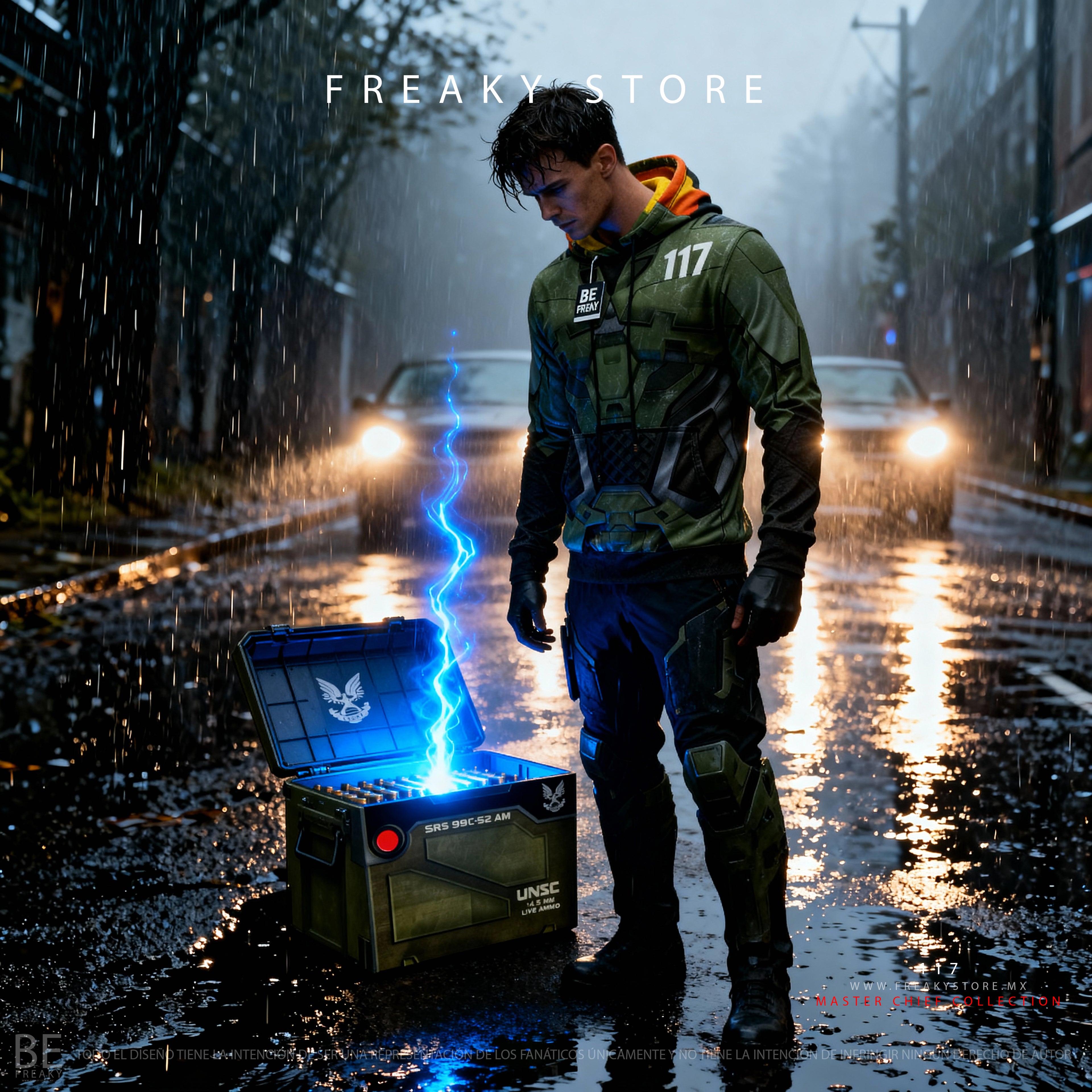 SPARTAN-117 Tactical Hoodie