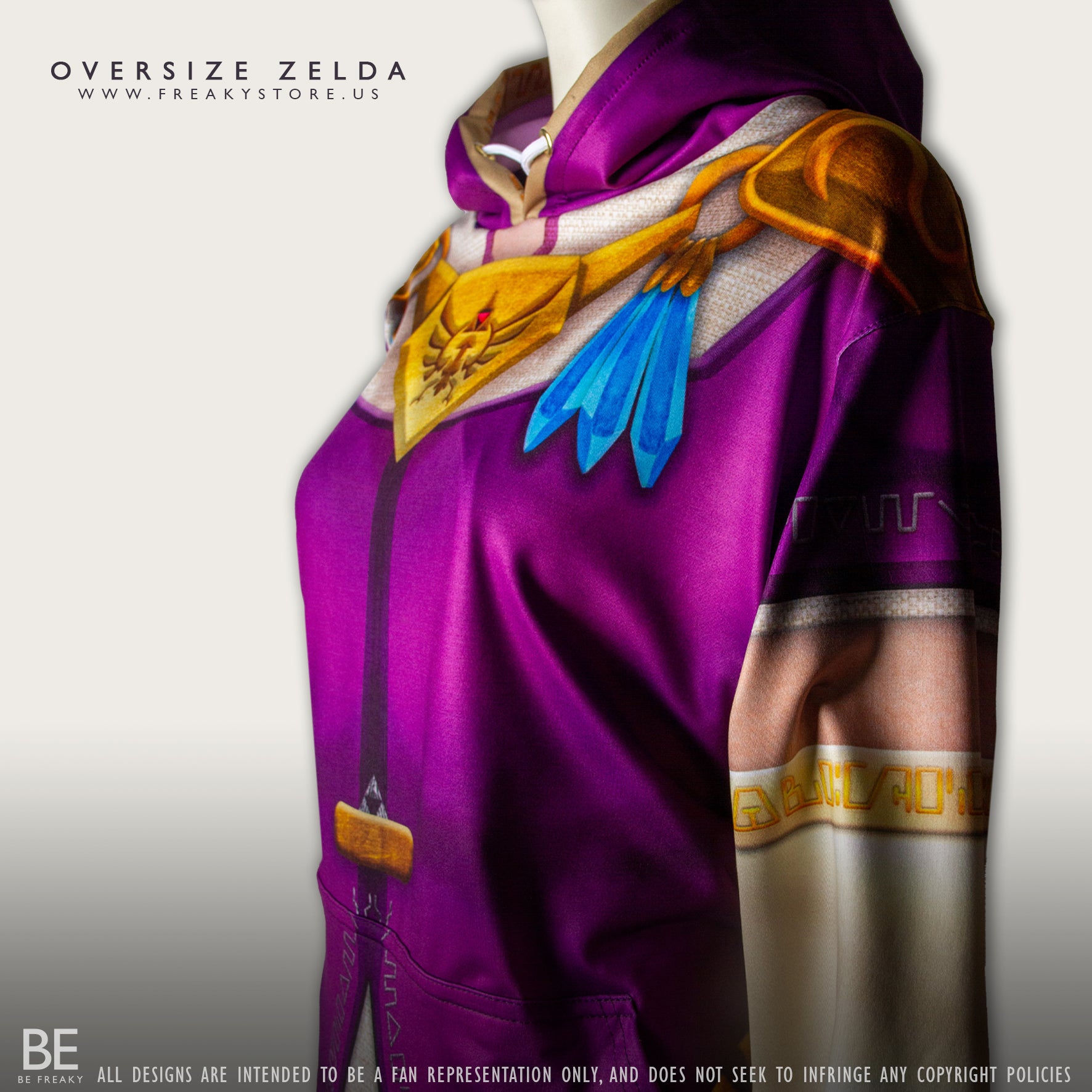 Royal Zelda | Oversize Hood