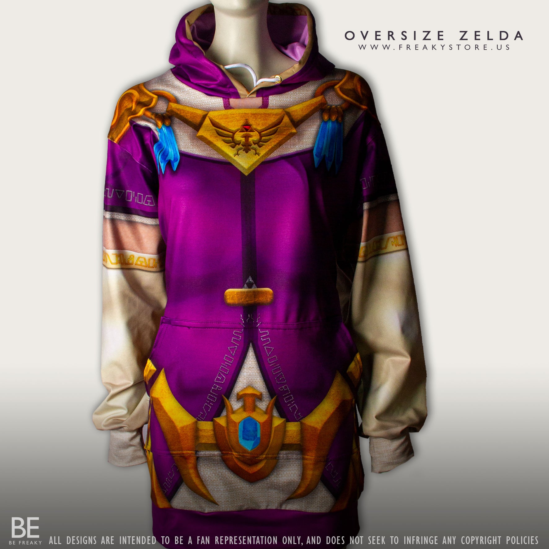 Royal Zelda | Oversize Hood