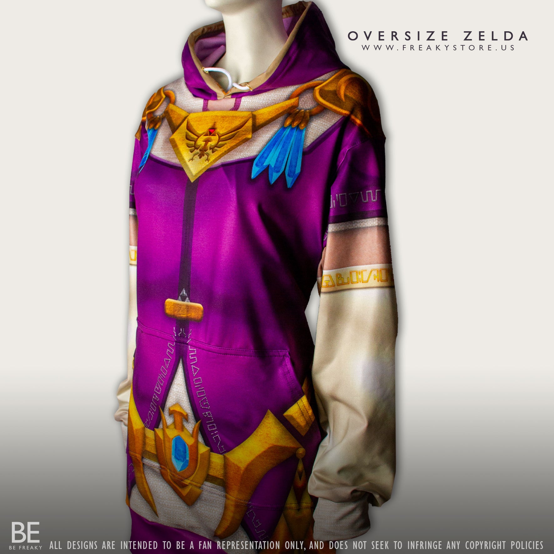 Royal Zelda | Oversize Hood