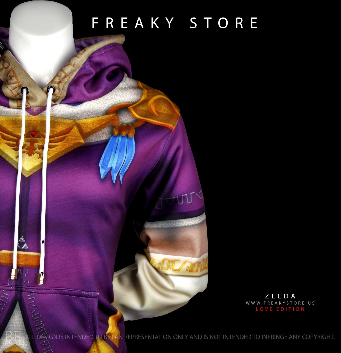 Royalty Adventure Princess Zelda Hoodie