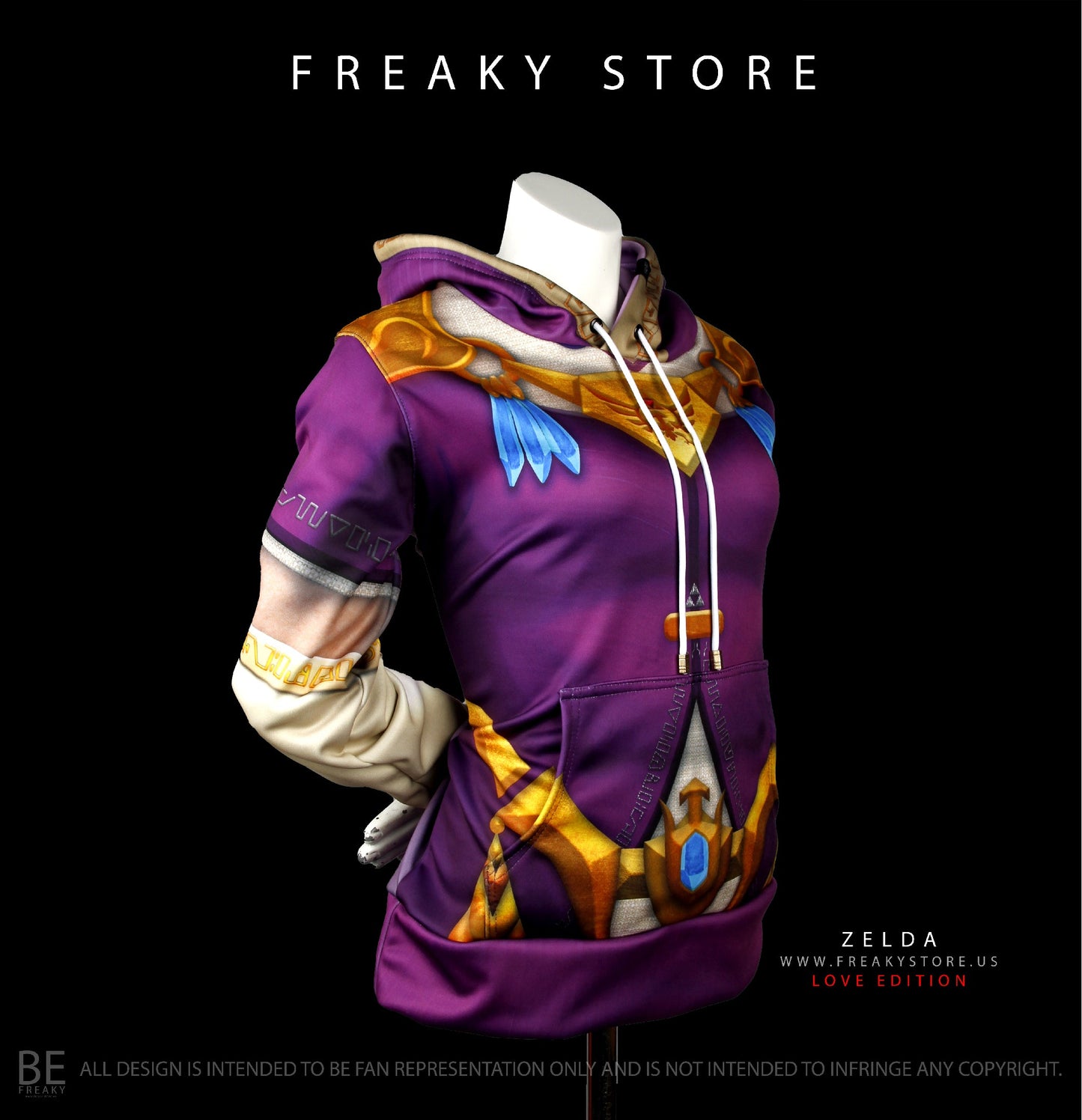 Royalty Adventure Princess Zelda Hoodie