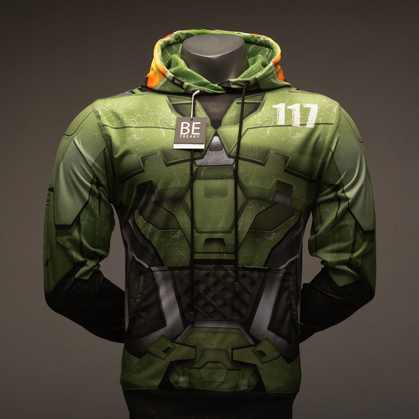 Legendary Spartan Green Hoodie