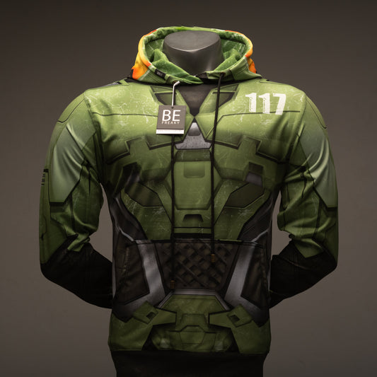 Legendary Spartan Green Hoodie