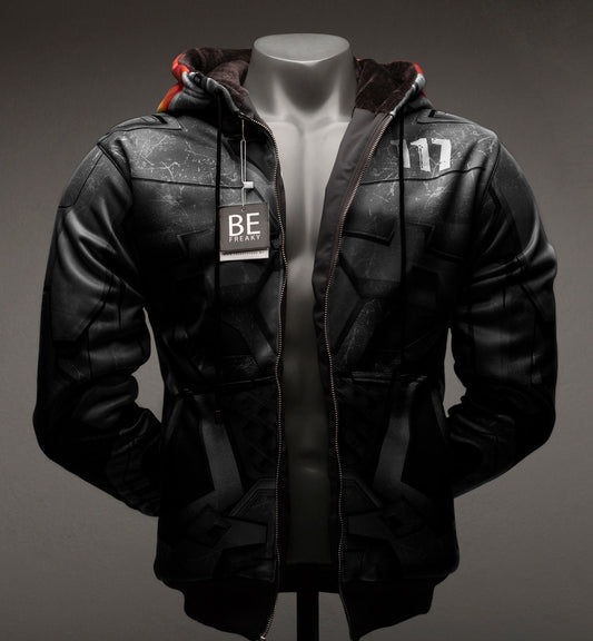 Spartan Style Black Jacket