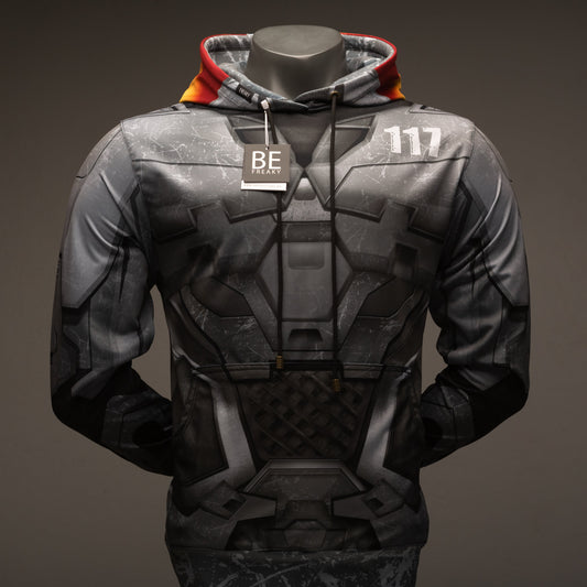 Master Chief Gray Hoodie Armor