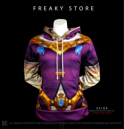 Royalty Adventure Princess Zelda Hoodie