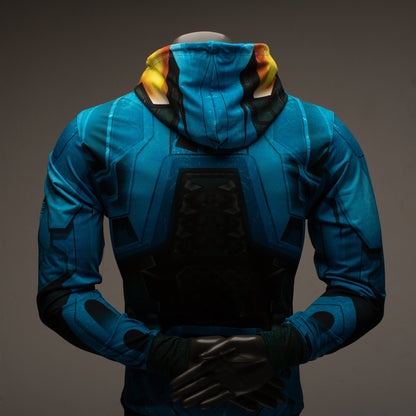 Master Chief Blue Spartan Hoodie