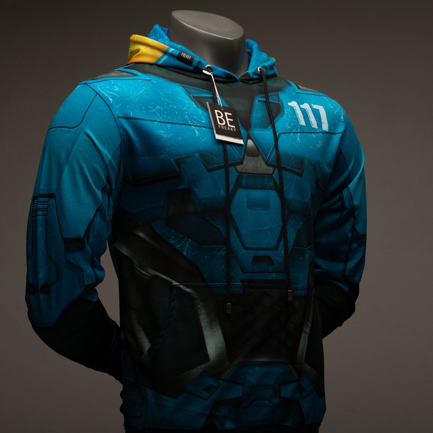 Master Chief Blue Spartan Hoodie