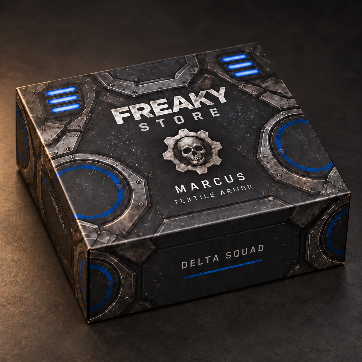 Collector box — studio visualization